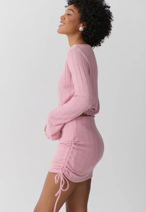 Drawstring skirt