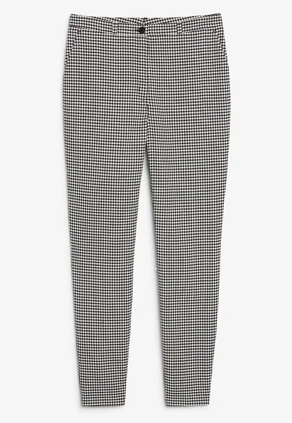 Dressy tapered trousers - White