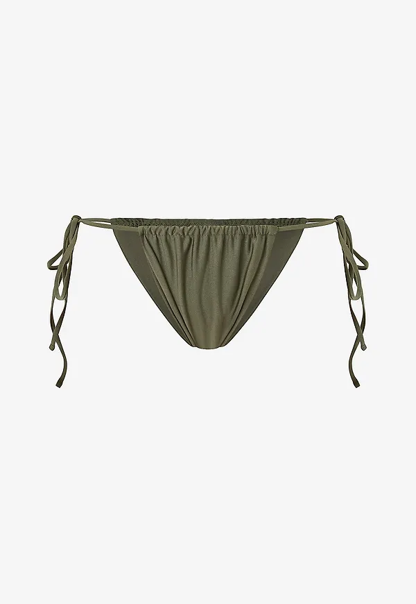 Drop Of Mindfulness - Bikinitrosor Swim Tie Bikini Bottom - Grön