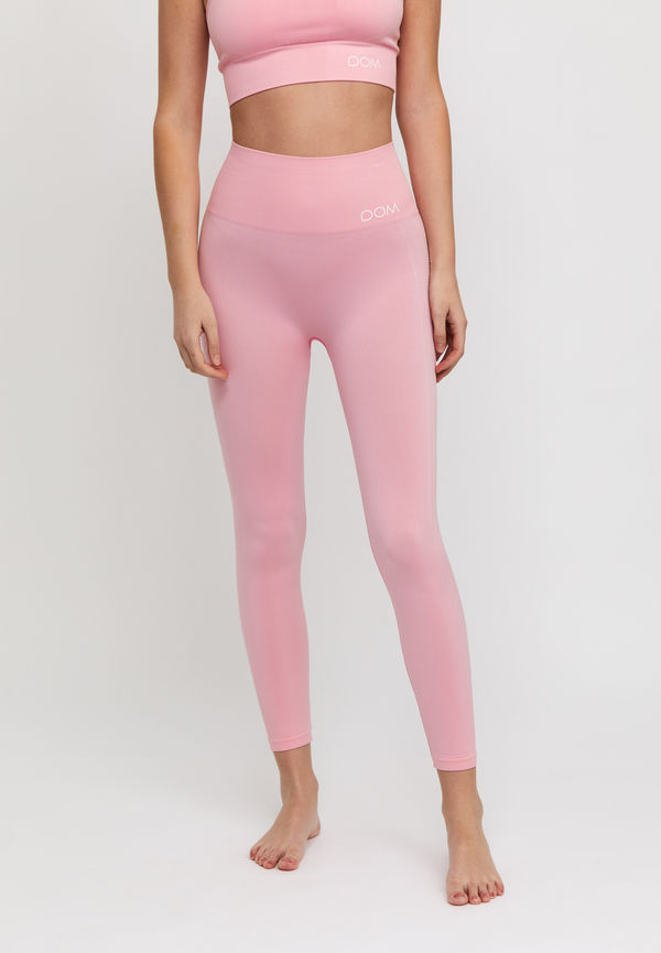 Drop Of Mindfulness Cora Seamless Tights, Träningstights i storlek S och färg Rosa