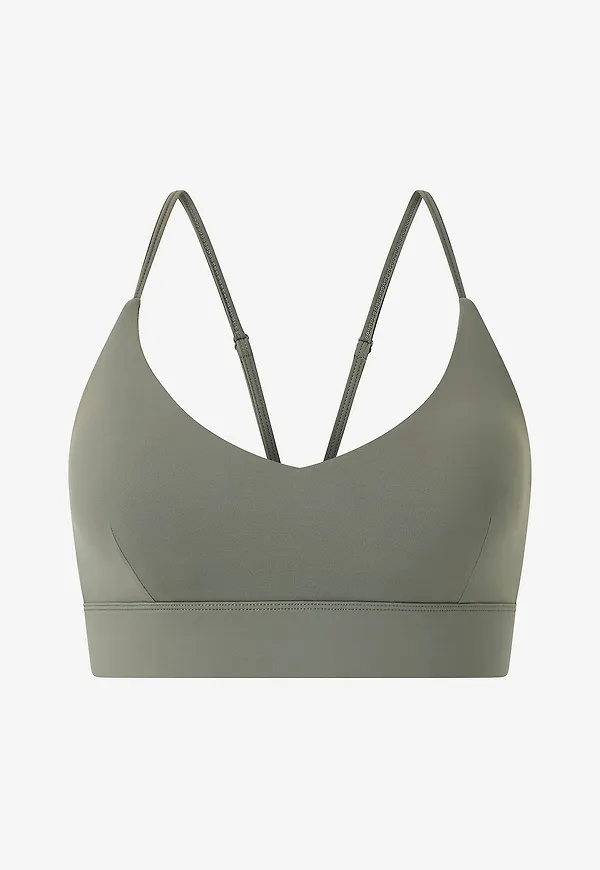 Drop Of Mindfulness - Sport-bh Ultimate Open Back - Grön