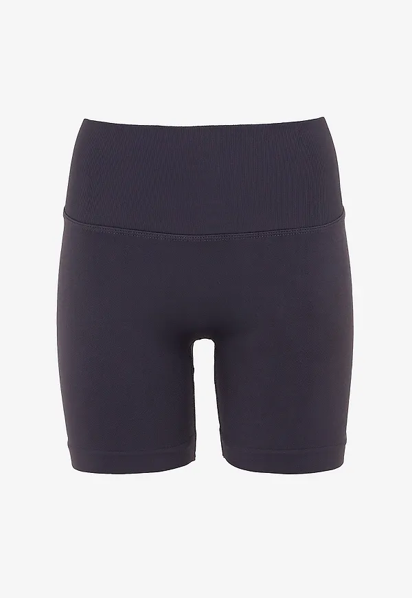 Drop Of Mindfulness - Träningsshorts Seamless Scrunch Bike Shorts - Grå