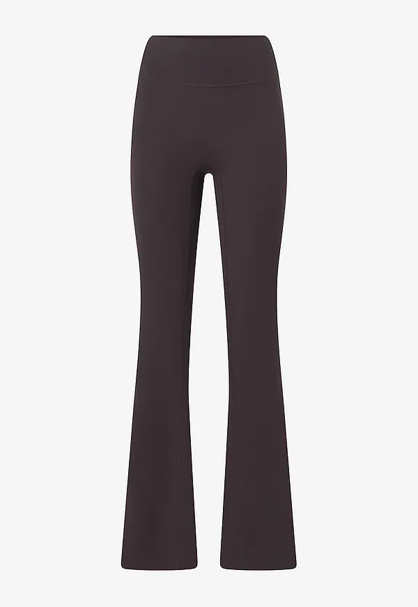 Drop Of Mindfulness - Träningstights Butter Soft Flare Tights - Brun