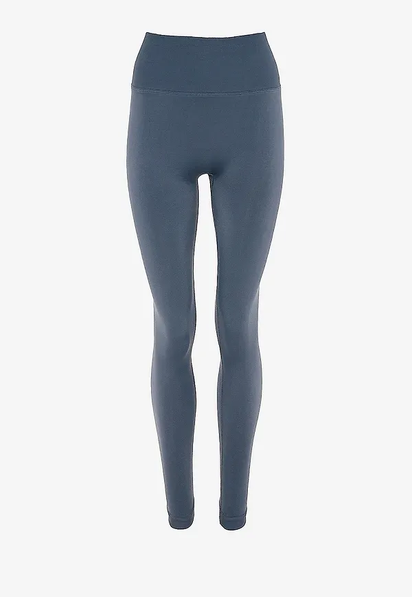 Drop Of Mindfulness - Träningstights Signature Seamless Tights - Blå