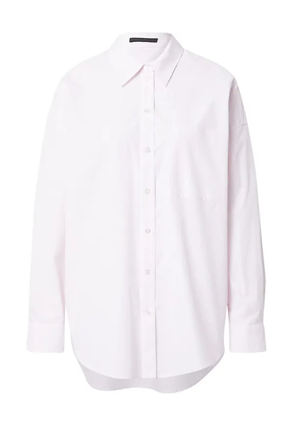 DRYKORN Blus 'AAKE' melon / vit