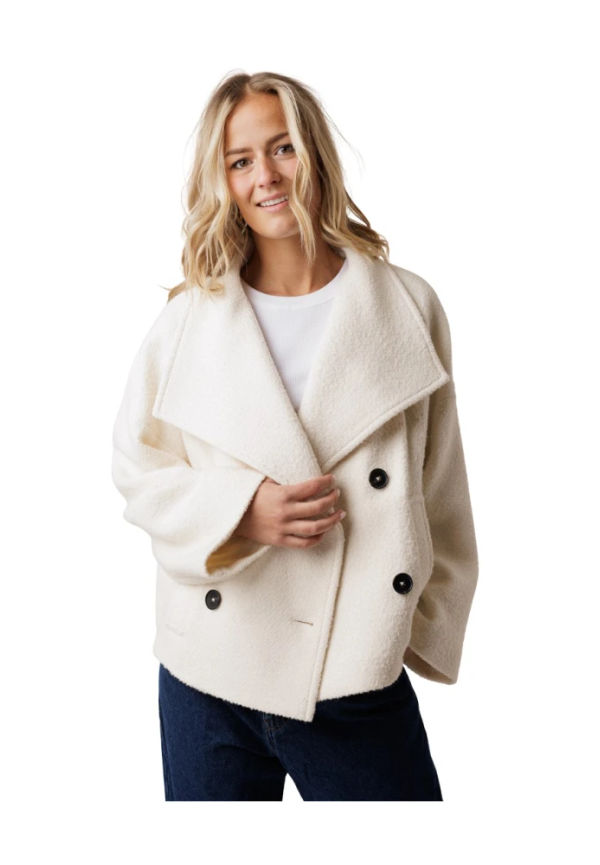 Drykorn Dubbelbröstrockar Beige, Dam