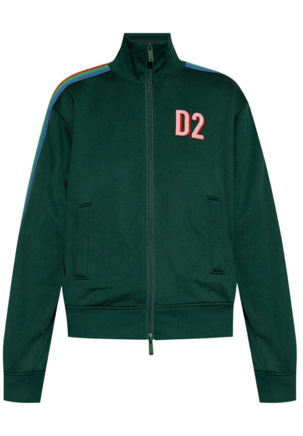 Dsquared2 - Hoodies - Grön - Dam - Storlek: M,S