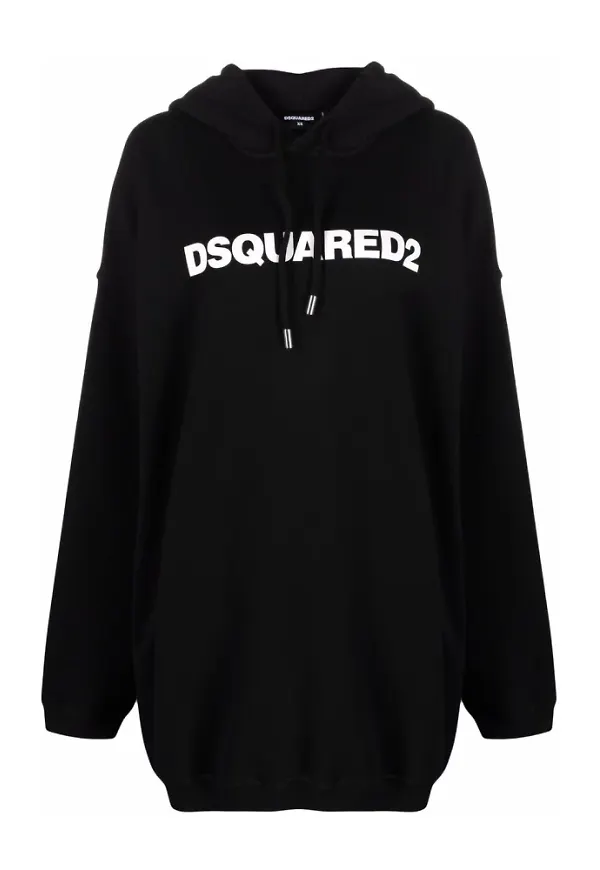 Dsquared2 - Hoodies - Svart - Dam - Storlek: M,S,Xs,2Xs