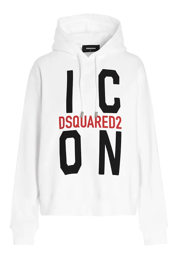 Dsquared2 - Hoodies - Vit - Dam - Storlek: M