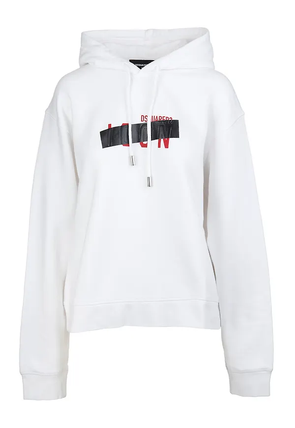 Dsquared2 - Hoodies - Vit - Dam - Storlek: XS