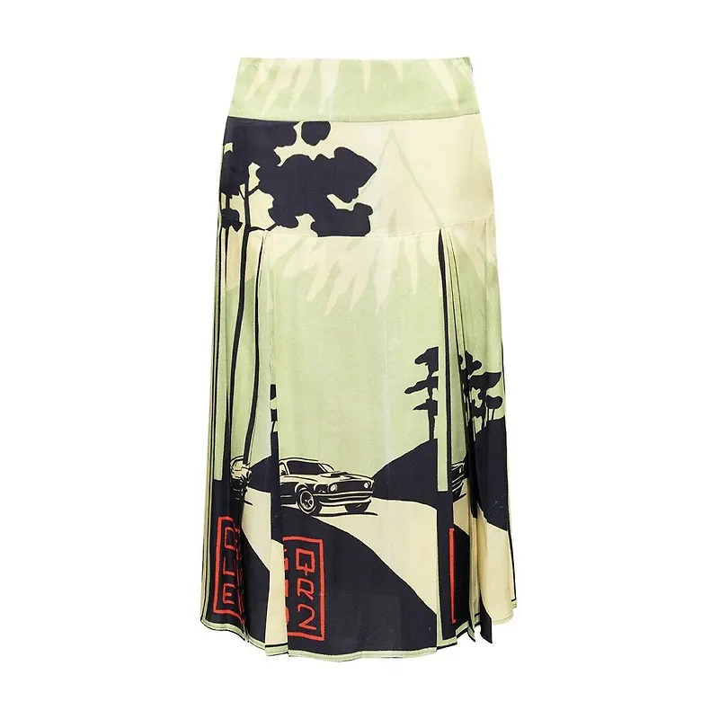 Dsquared2 - Midikjolar - Grön - Dam - Storlek: S,Xs