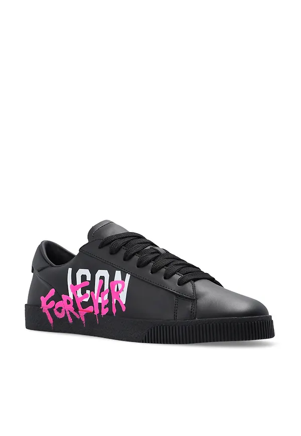 Dsquared2 - Sneakers - Svart - Dam - Storlek: 38 1/2 Eu,38 Eu,36 Eu,37 1/2 Eu,40 EU