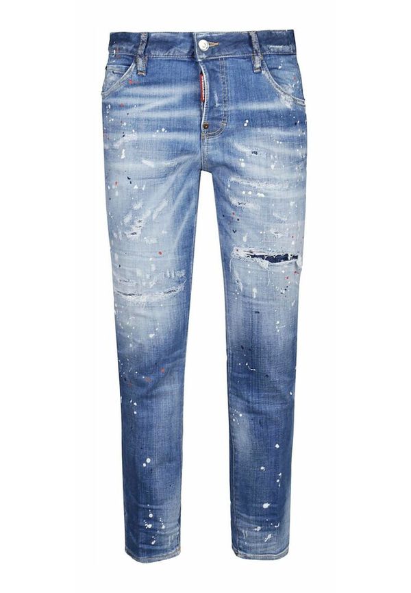 Dsquared2 - Straight - Blå - Dam - Storlek: XS