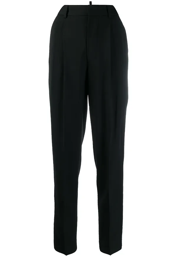 Dsquared2 avsmalnande byxor - Svart