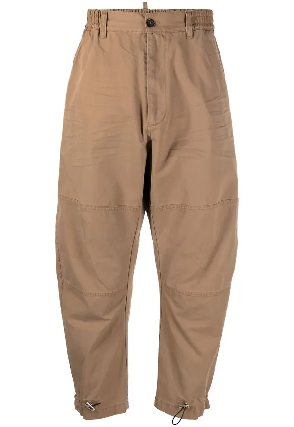 Dsquared2 avsmalnande cargobyxor - Neutral