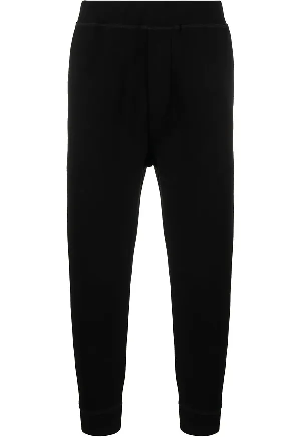Dsquared2 avsmalnande mjukisbyxor - Svart