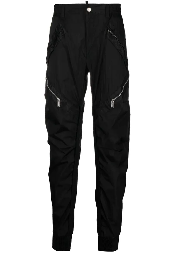 Dsquared2 avsmalnande sweatpants - Svart
