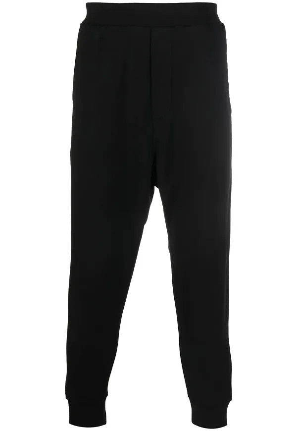 Dsquared2 avsmalnande sweatpants - Svart