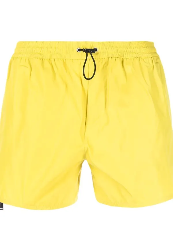 Dsquared2 badbyxor med dragsko - Gul