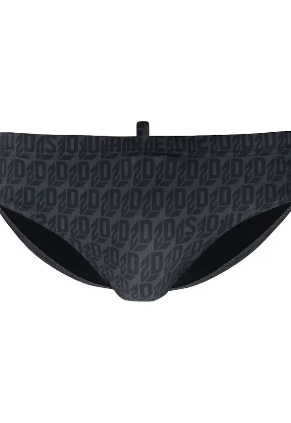 Dsquared2 badbyxor med monogram - Grå