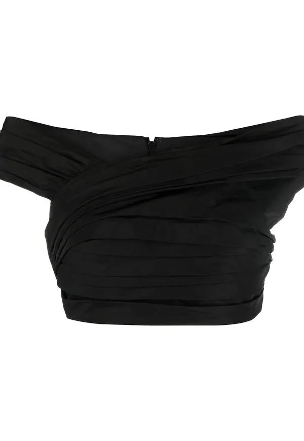 Dsquared2 baraxlad croptop - Svart