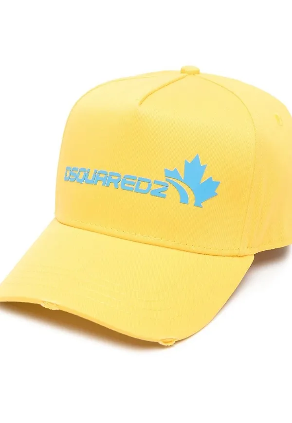 Dsquared2 basebollkeps med logotyp - Gul
