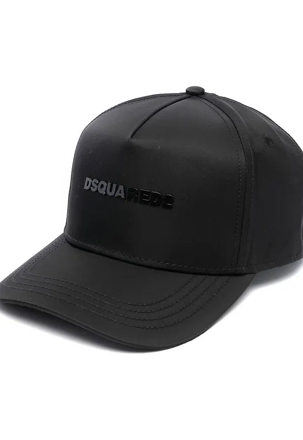 Dsquared2 basebollkeps med logotyp - Svart