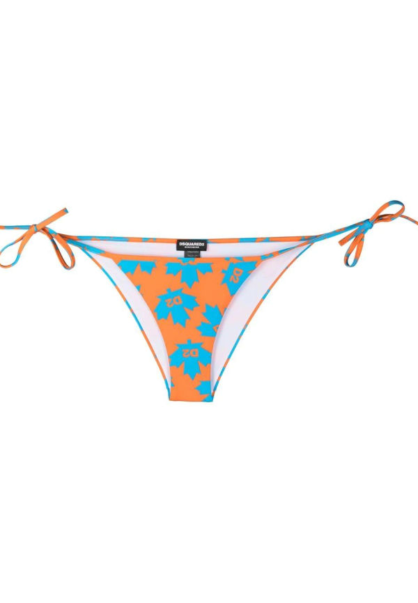 Dsquared2 bikinitrosor med logotyp - Orange