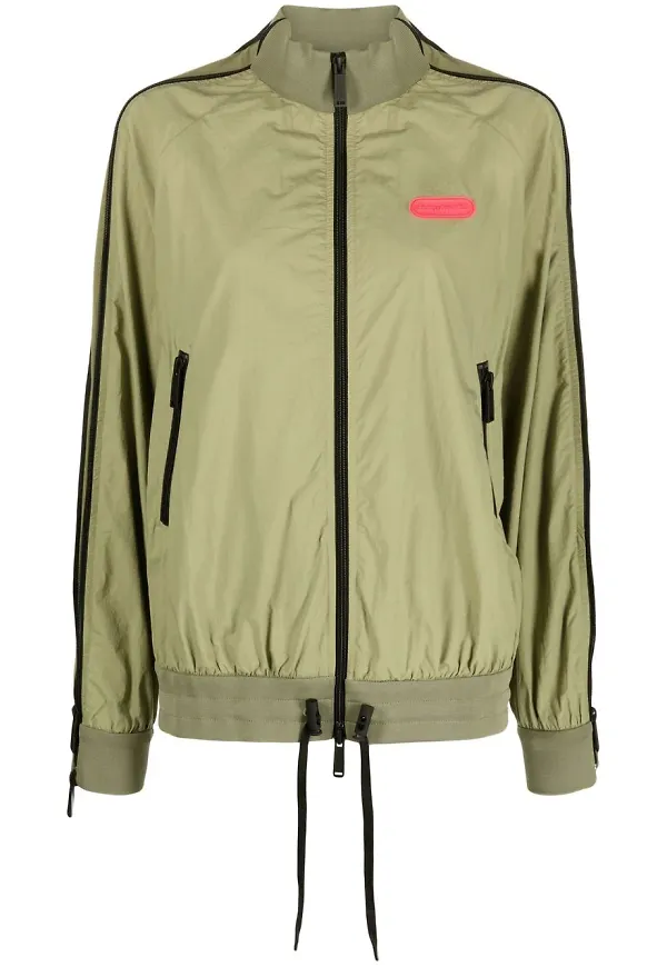 Dsquared2 bomberjacka med dragkedja - Grön