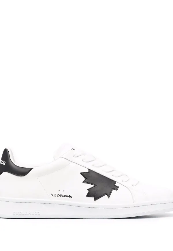 Dsquared2 Boxer låga sneakers - Vit