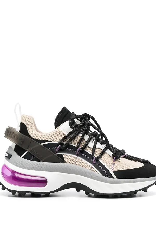 Dsquared2 Bubble sneakers med panel - Neutral