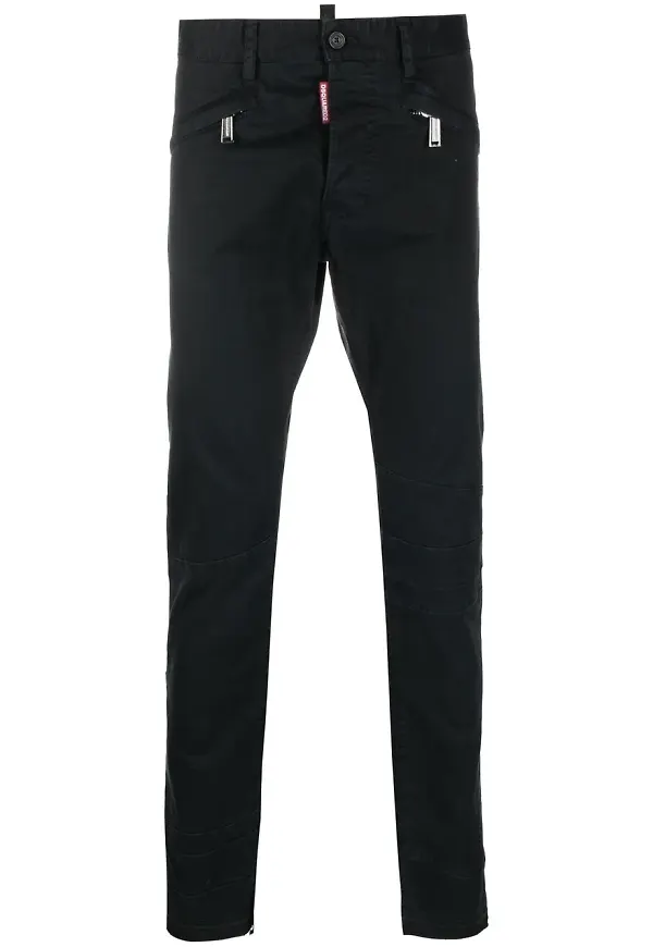 Dsquared2 byxor med ficka - Svart