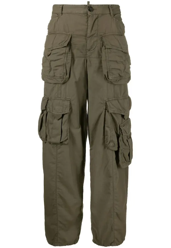 Dsquared2 cargobyxor - Grön