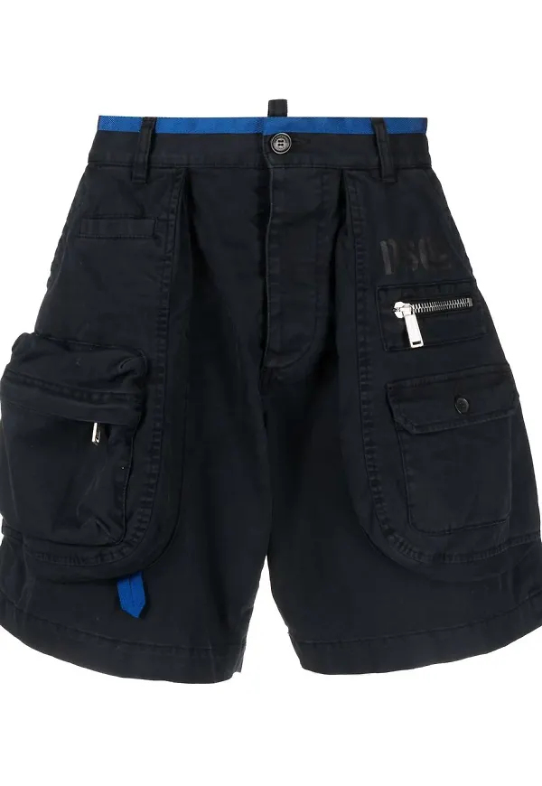 Dsquared2 cargoshorts - Svart