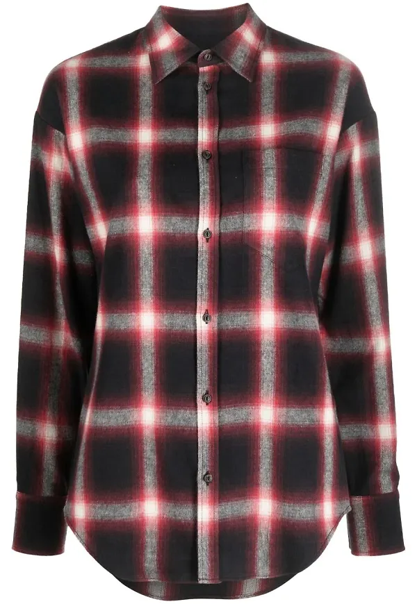 Dsquared2 Caten Trip rutig skjorta - Svart