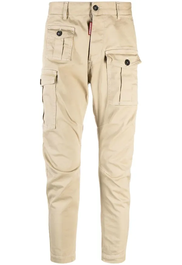 Dsquared2 chinos i cargomodell - Neutral