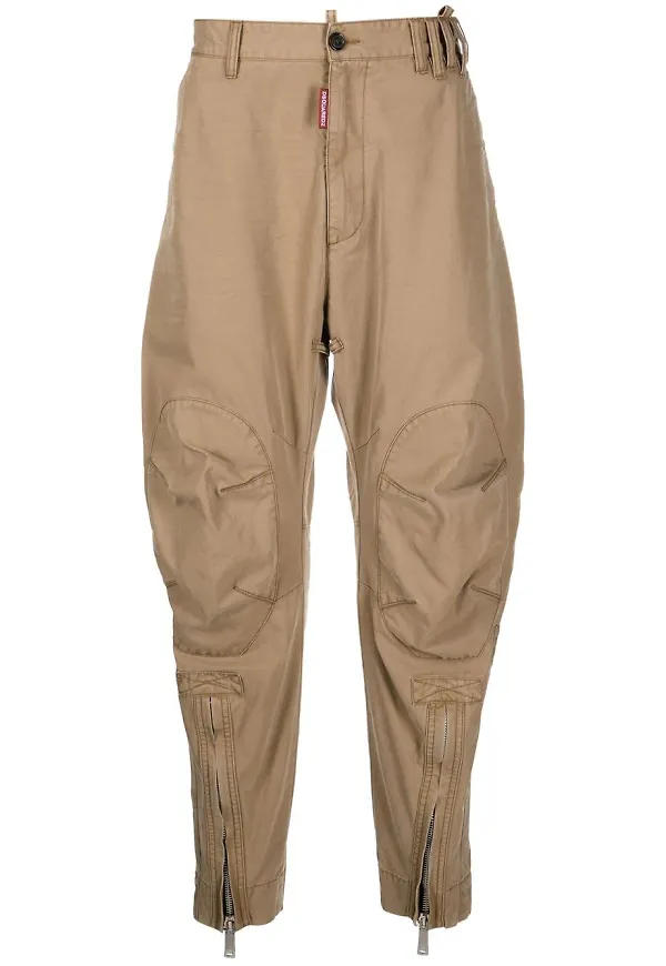 Dsquared2 chinos med avsmalnande ben - Neutral