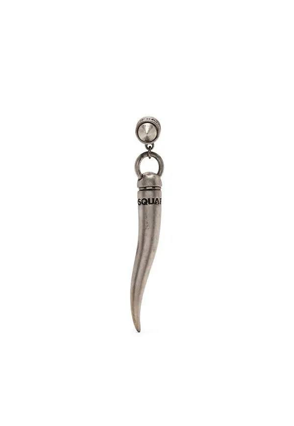Dsquared2 Cornetto hornörhänge - Silverfärgad