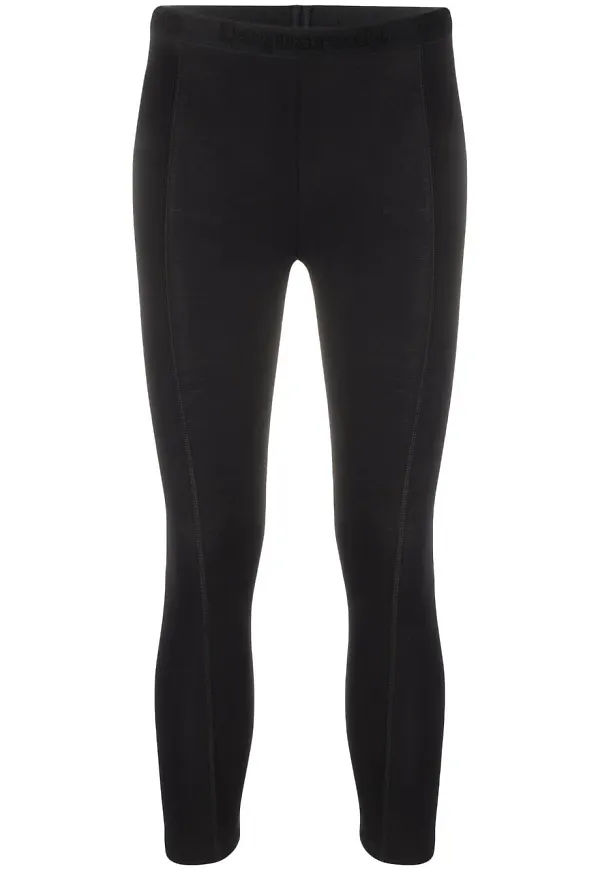 Dsquared2 croppade leggings i stretch - Svart