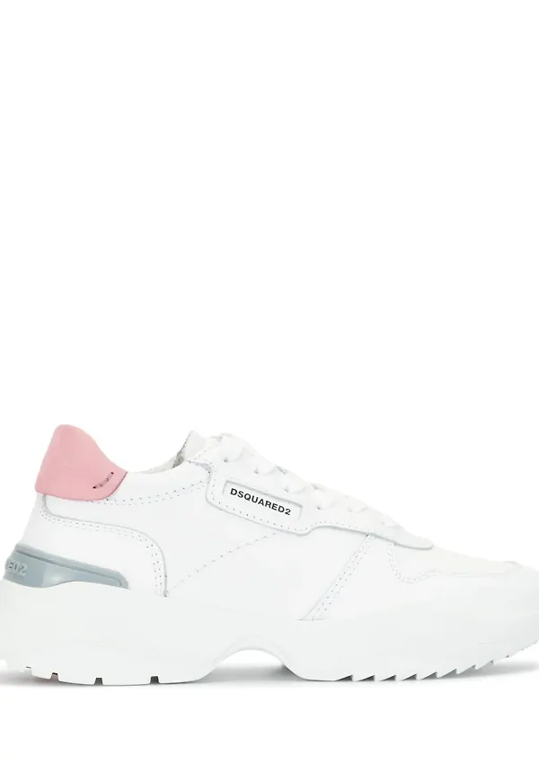Dsquared2 D24 låga sneakers - Vit