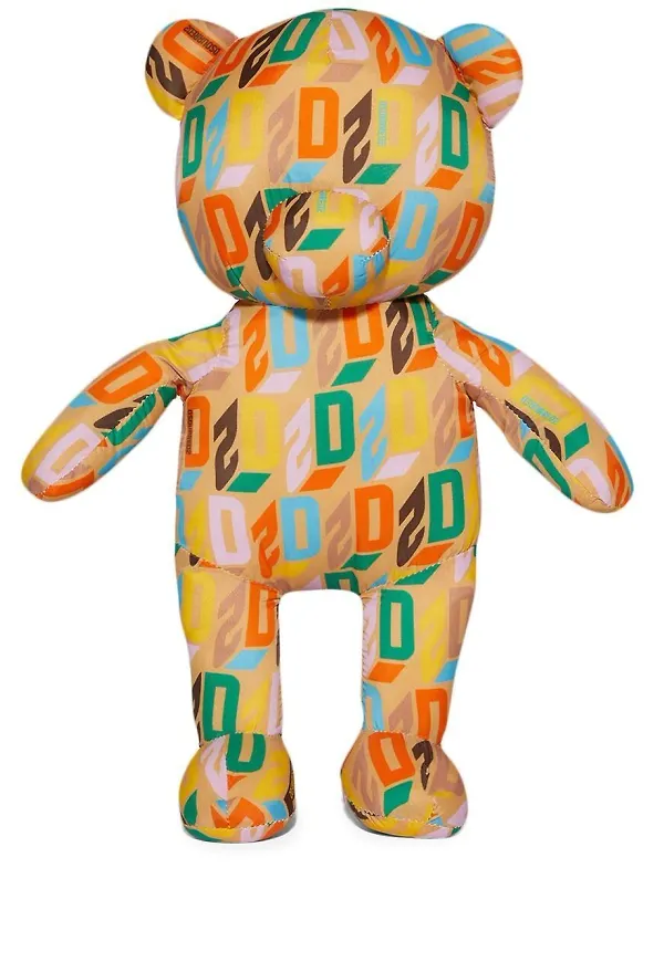 Dsquared2 D2 nallebjörn med monogram - Flerfärgad