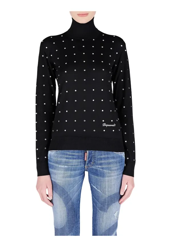 Dsquared2 Dsquared2 Sweaters Black Svart, Dam