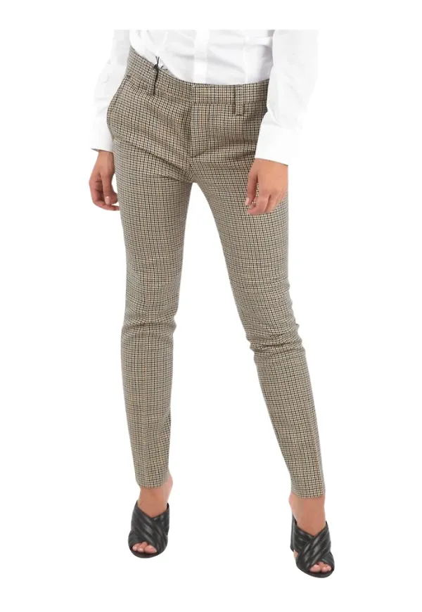 Dsquared2 Dsquared2 Women's Five Pocket Trousers Brun, Dam