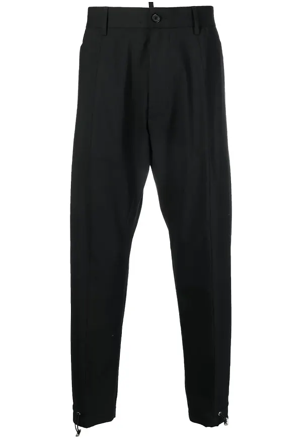 Dsquared2 duffelformade slacks - Svart