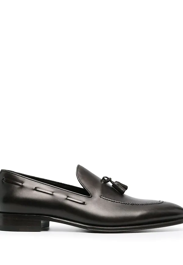 Dsquared2 Edward loafers med tofs - Brun