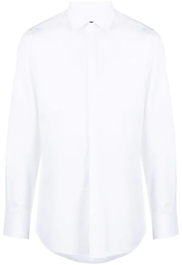 Dsquared2 enfärgad skjorta - Vit