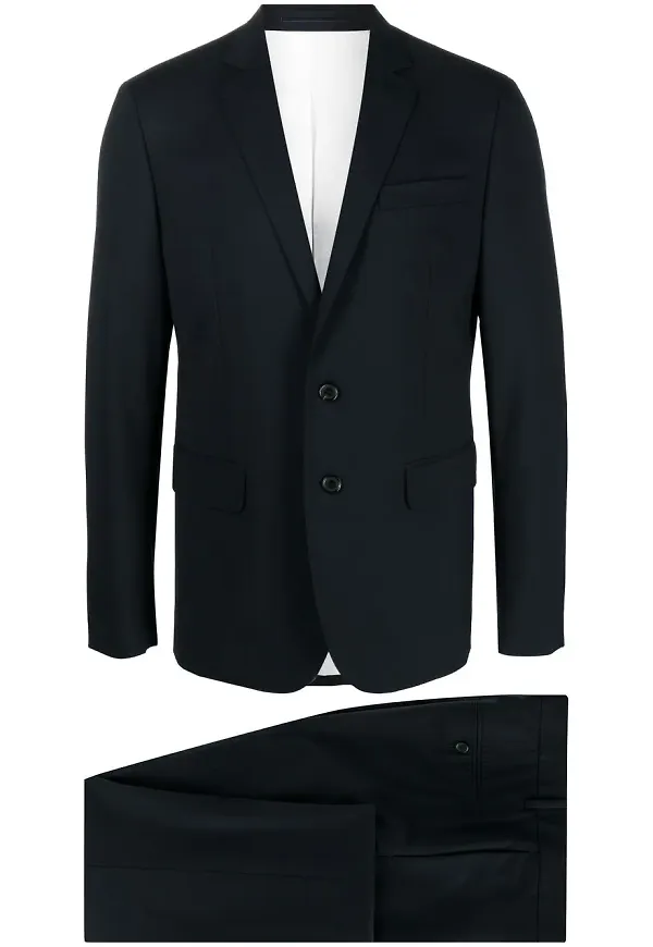 Dsquared2 enkelknäppt kostym - 524 NAVY
