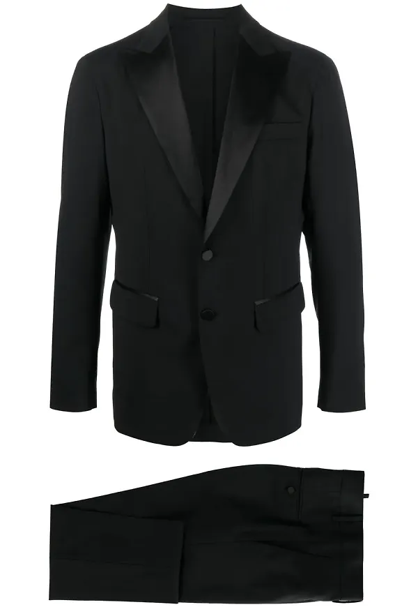 Dsquared2 enkelknäppt kostym - Svart