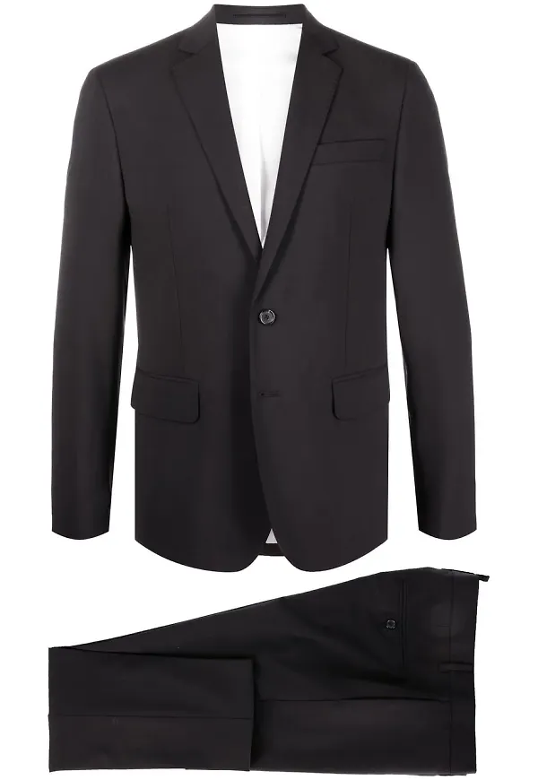 Dsquared2 enkelknäppt kostym - Svart
