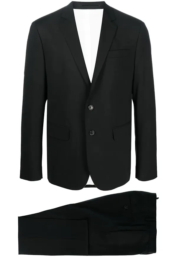 Dsquared2 enkelknäppt kostym - Svart